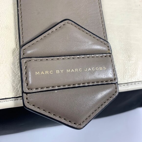 Marc By Marc Jacobs Colorblock Lamb Leather Crossbody Handbag Limited Edition - Picture 2 of 13